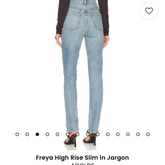 Agolde high rise freya jeans - Picture 4 of 6